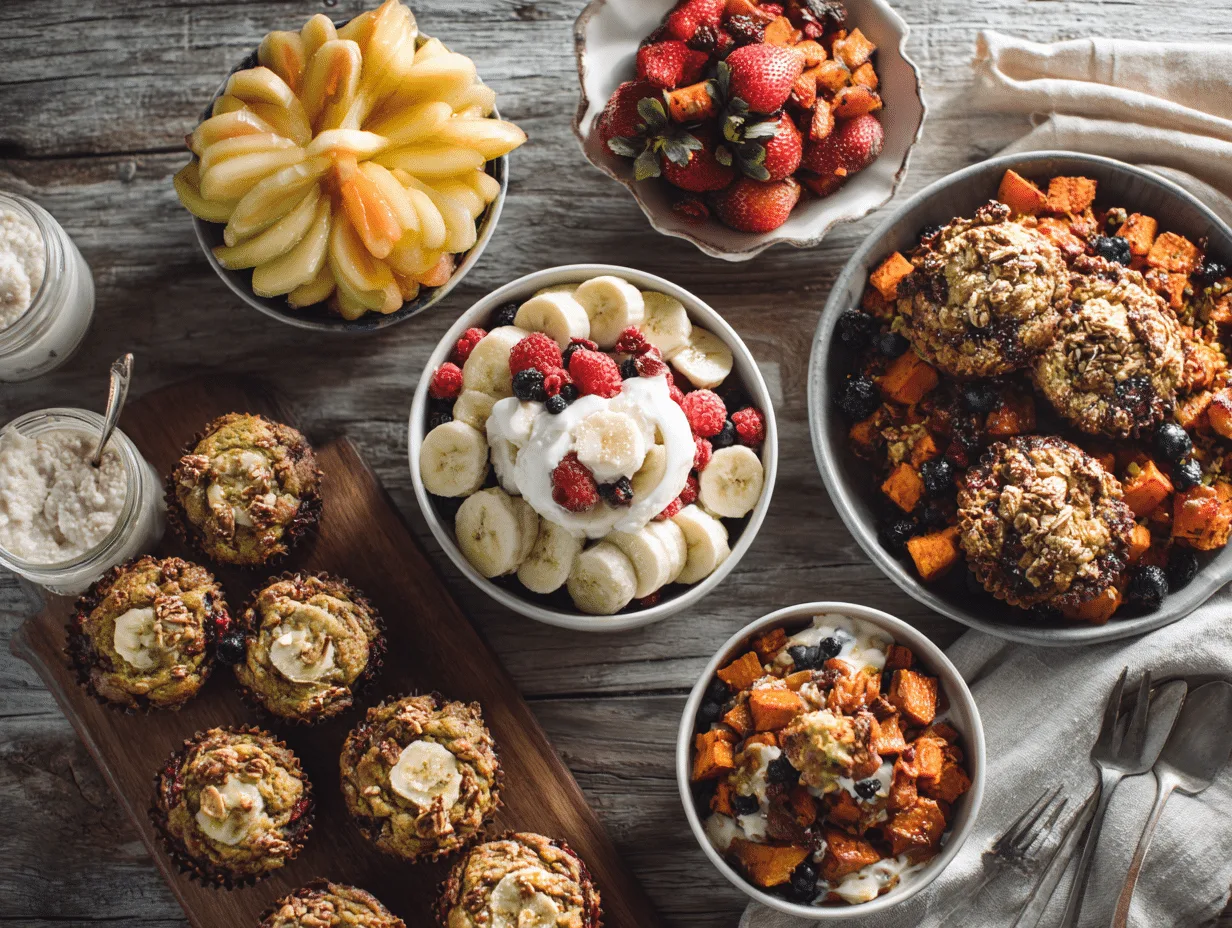 kid-friendly gluten-free breakfast table