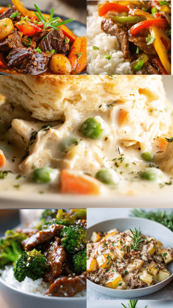 5 Healthy Crockpot Meals easy to make