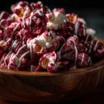 weet Bloody Red Velvet Popcorn made at home