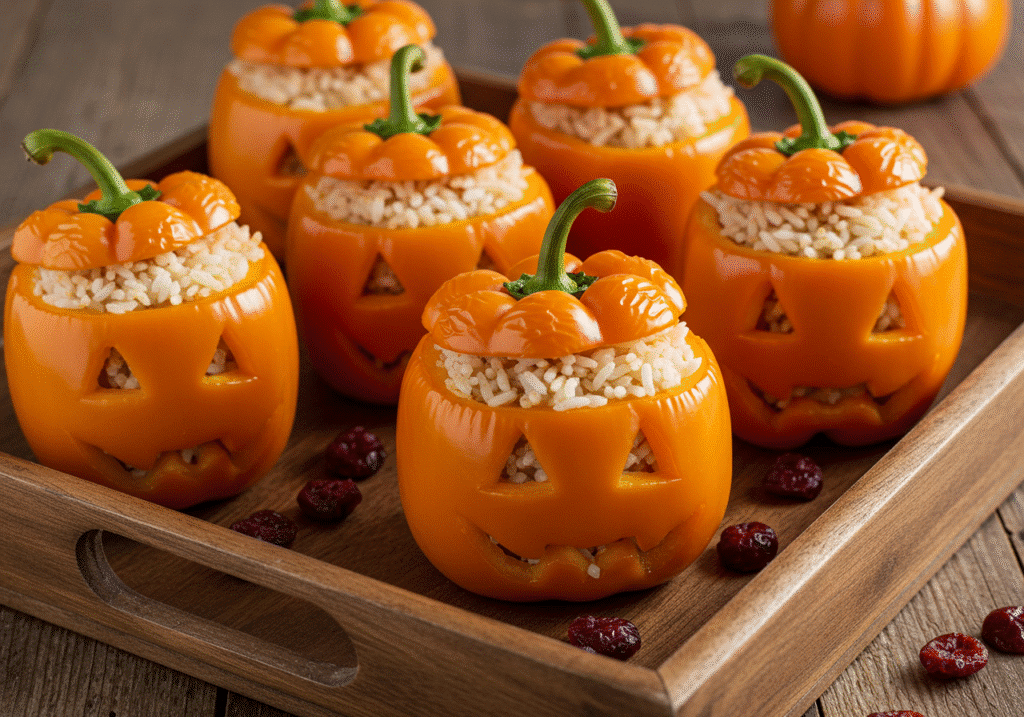 Jack-O’-Lantern Peppers