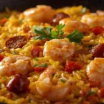 Easy Dirty Rice with Shrimp