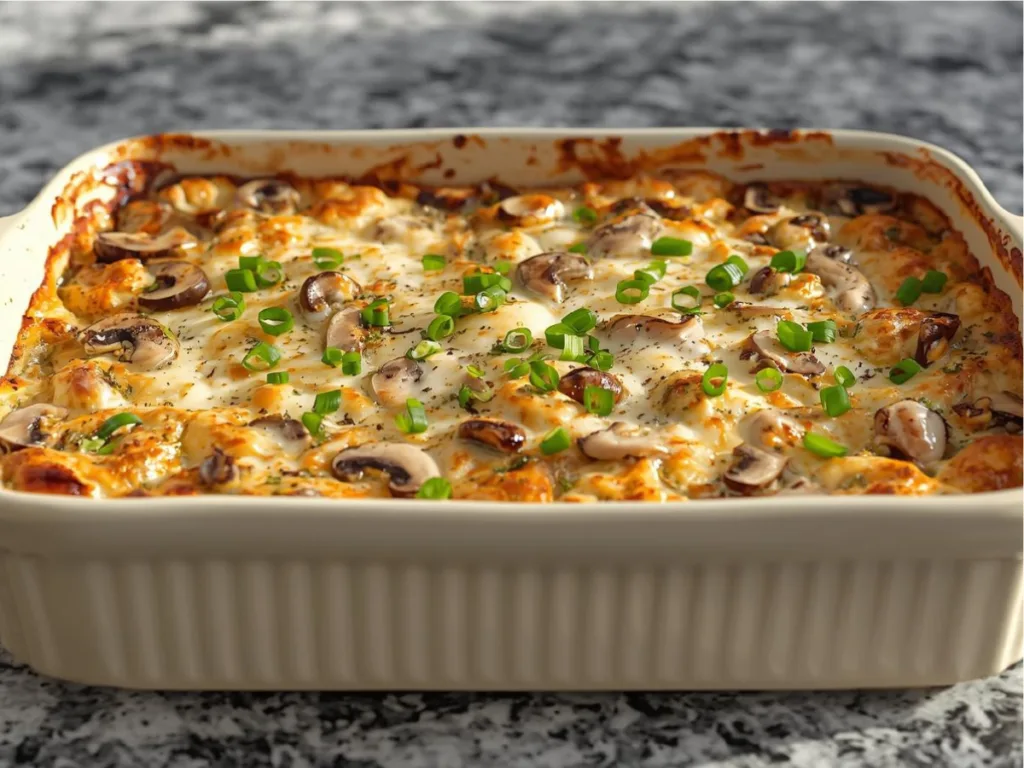 Low carb mushroom appetizer