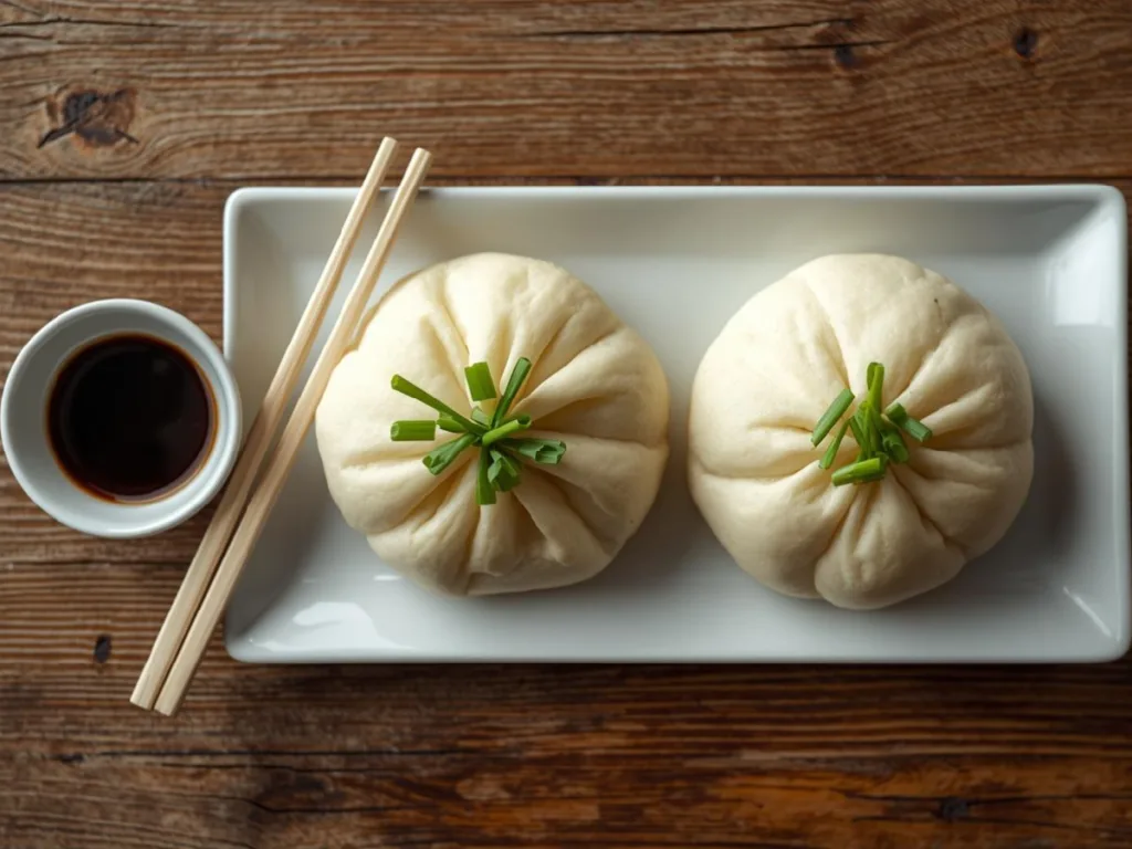 Homemade Gluten Free Steamed Buns.