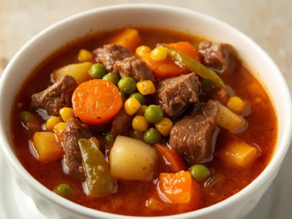 Best Homemade Vegetable Beef Soup