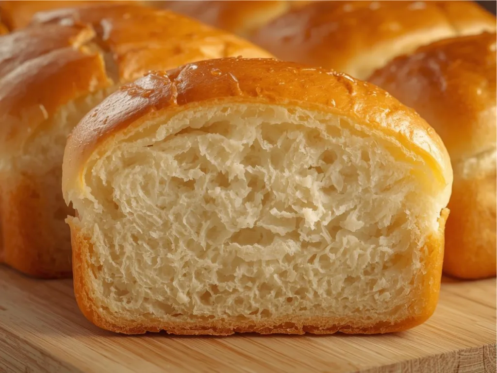Glazed Sweetened Condensed Milk Bread