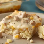 Sausage Gravy Biscuit Casserole Eggs