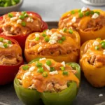 Spicy Buffalo Chicken Bell Peppers