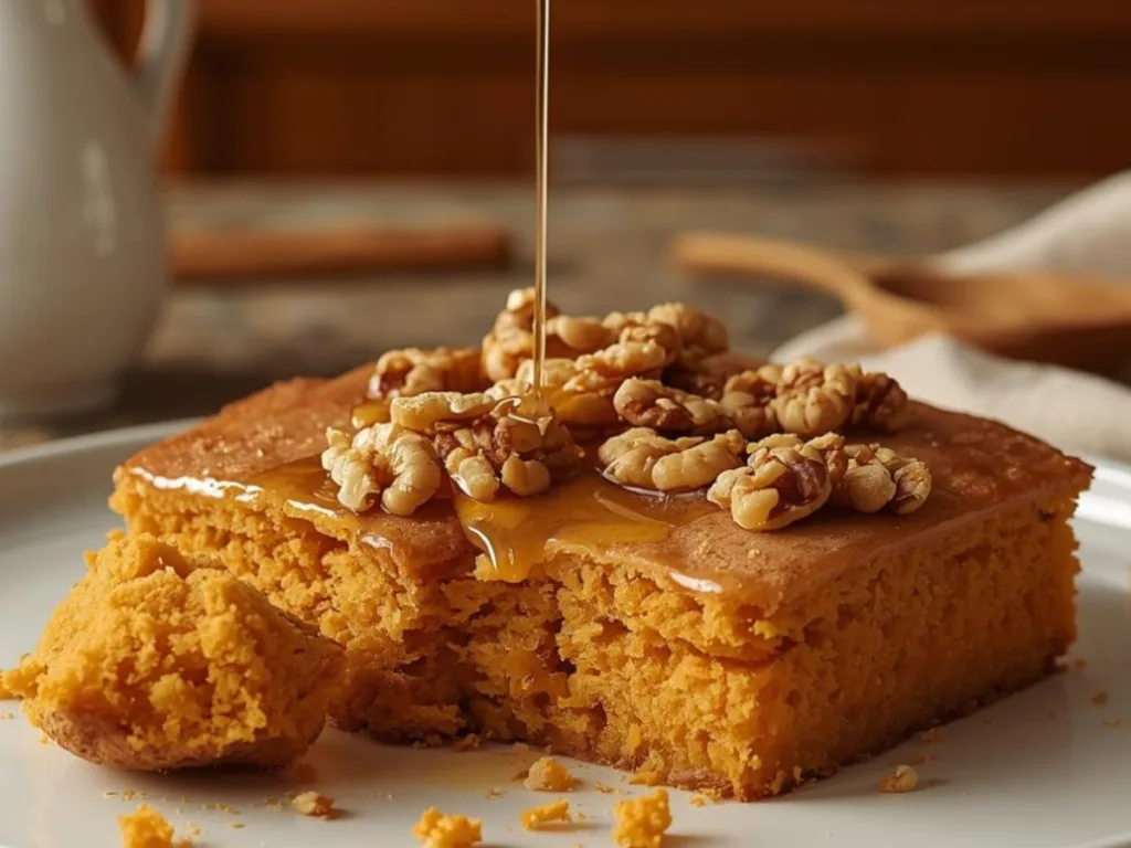 Protein-packed Sweet Potato Cottage Cheese Breakfast Cobbler.