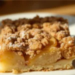 Apple Ooey Gooey Butter Cake serving