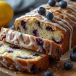 Zesty Lemon Blueberry Loaf Cake