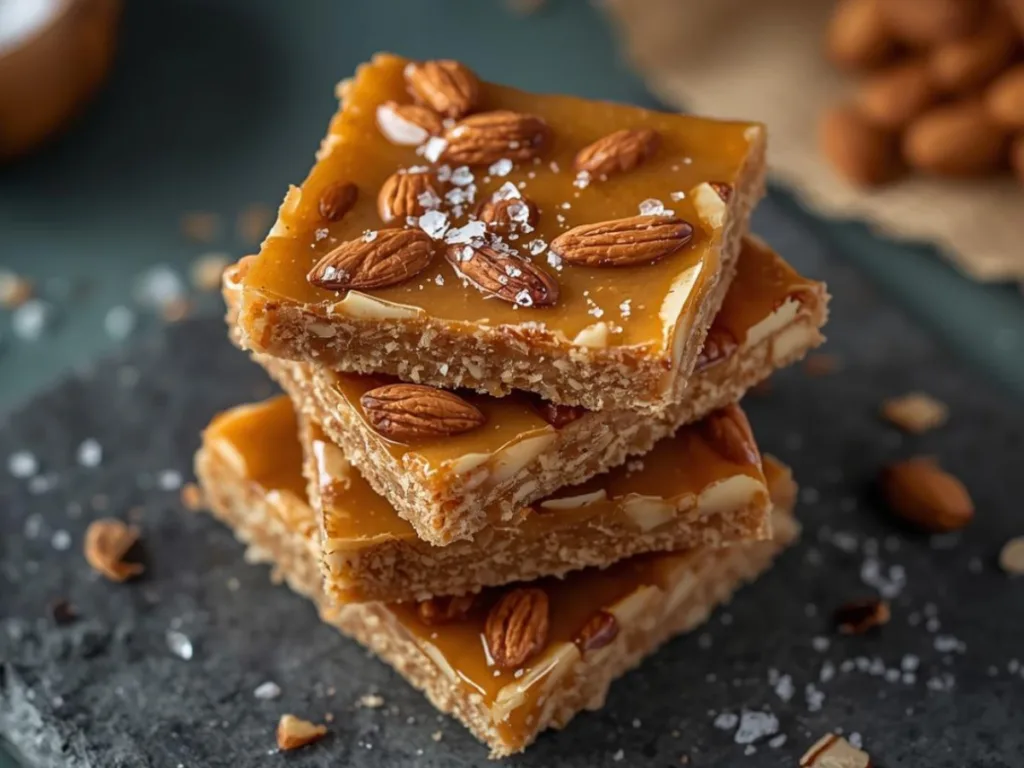 Almond Caramel Bars recipe.
