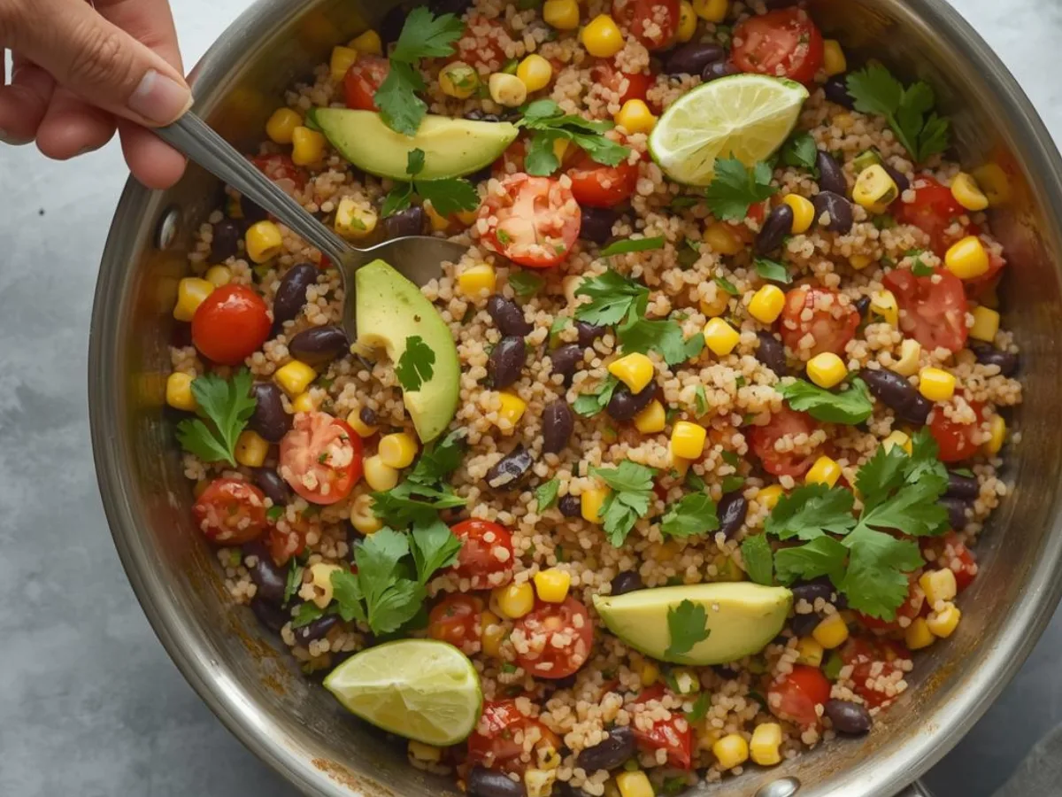 Healthy Quinoa Veggie One-Pot;