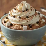 Marshmallow Fluff Salad topped with oreos.