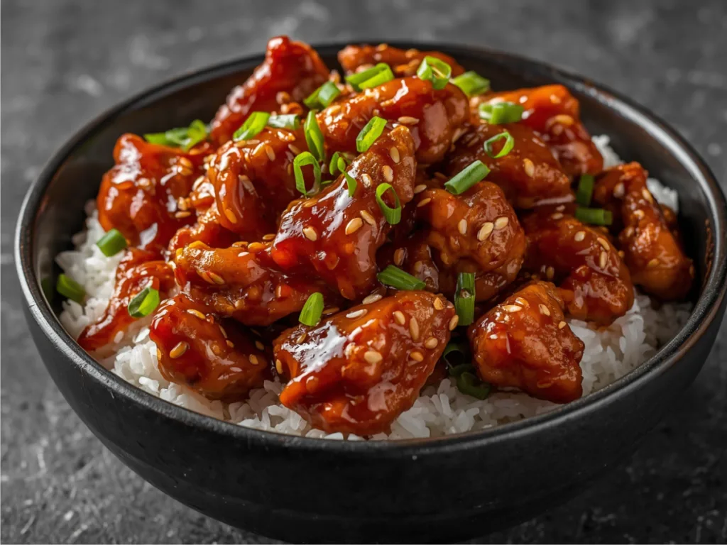 Crispy General Tso's Chicken