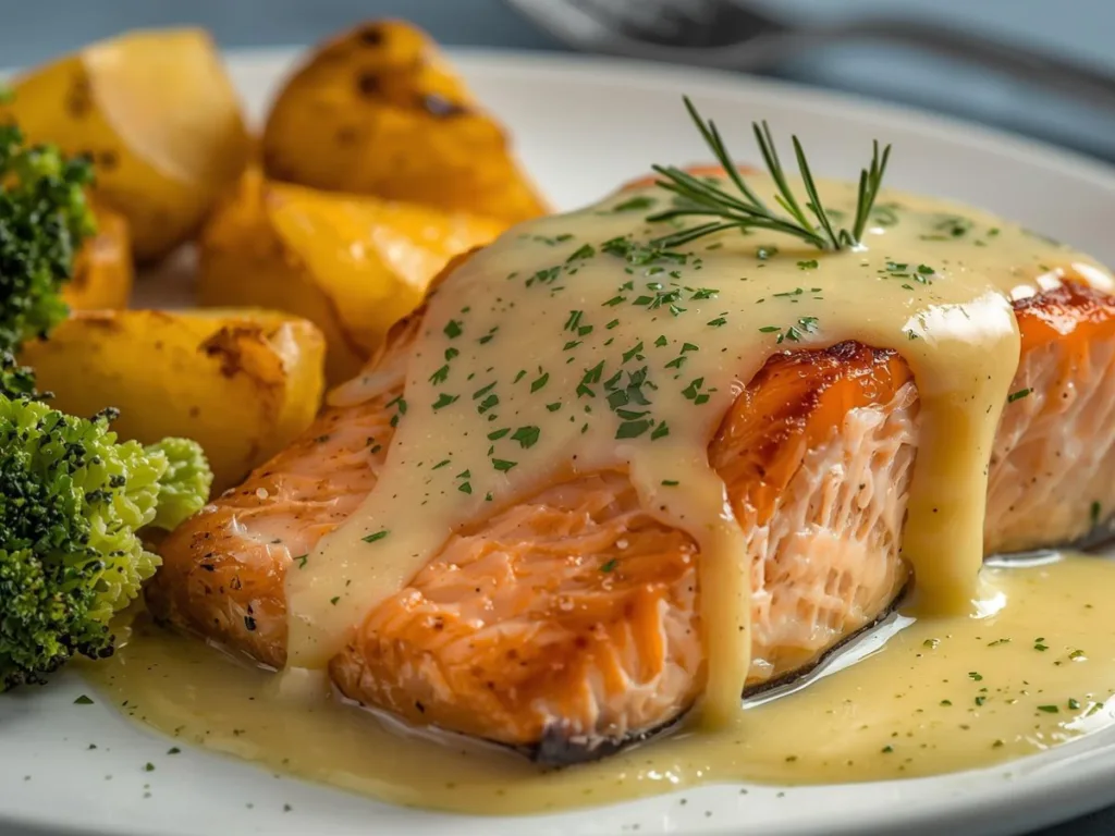 Baked Salmon with Lemon Slice