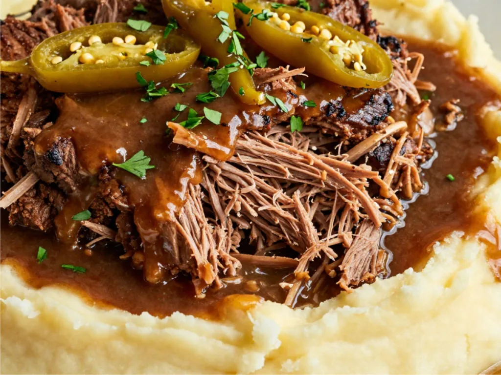 mississippi-pot-roast-mashed-potatoes-gravy 1