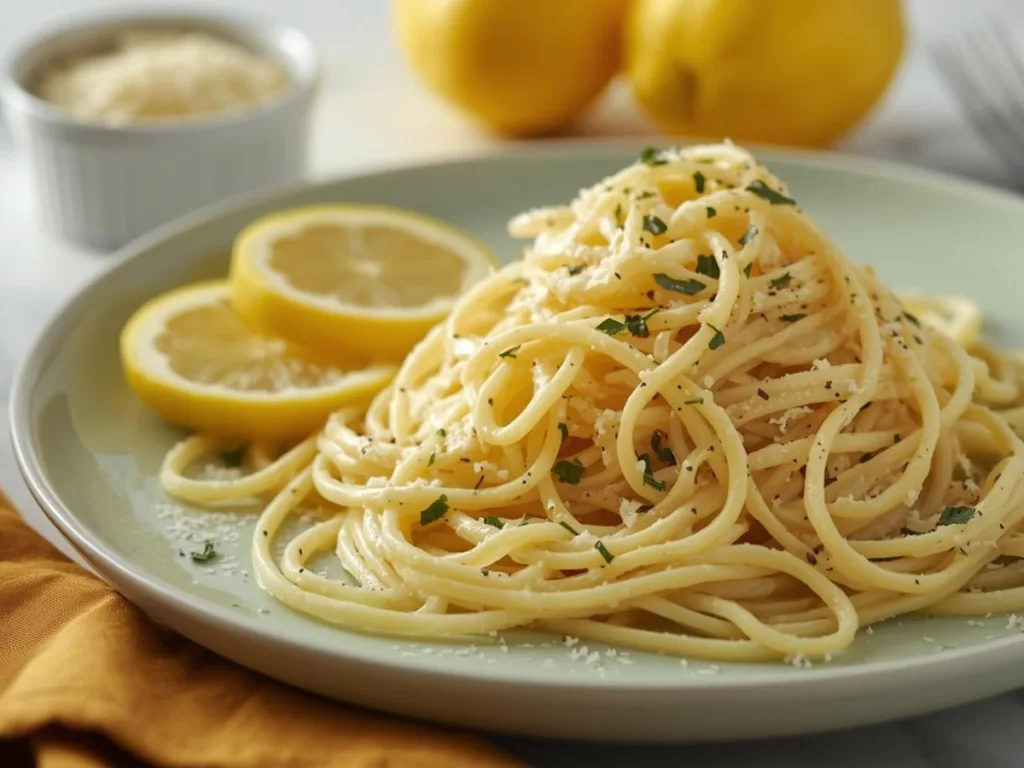 Lemon Ricotta Pasta Spinach
