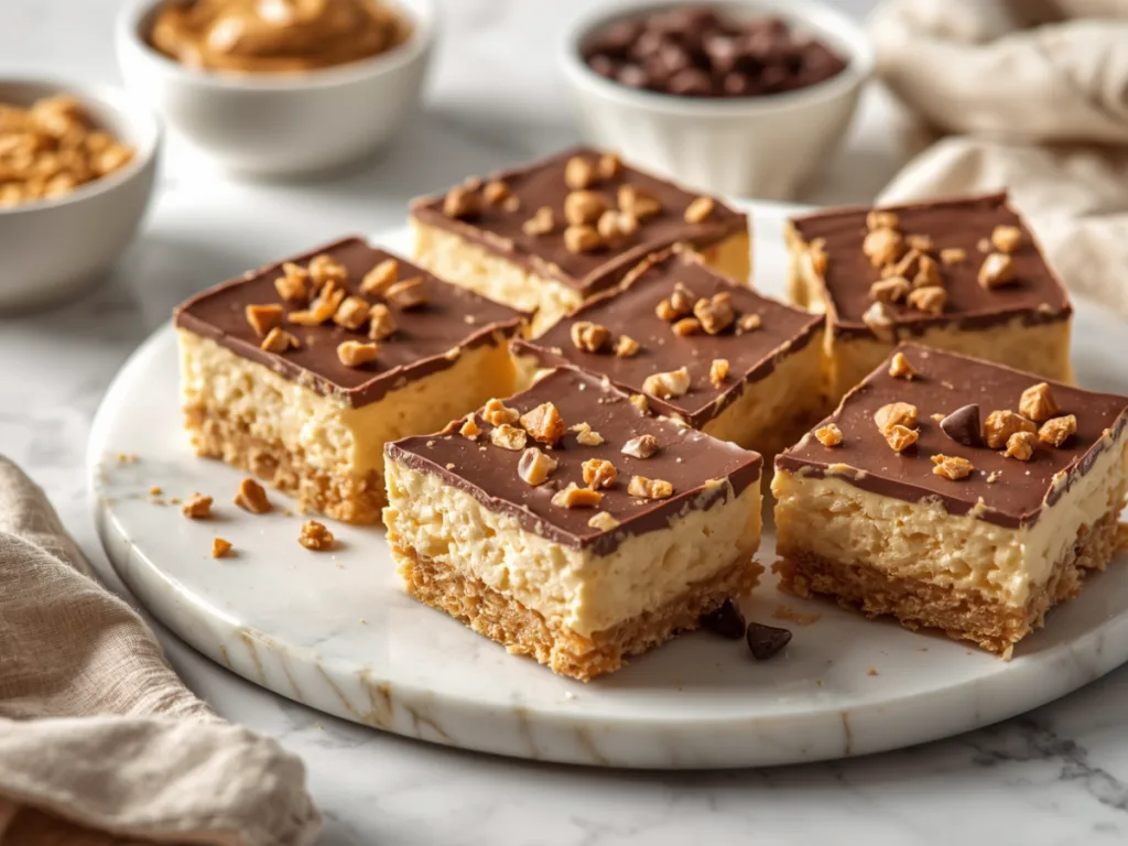 Chocolate butterscotch dessert bars