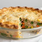 Sourdough discard pie crust used for fruit pie.