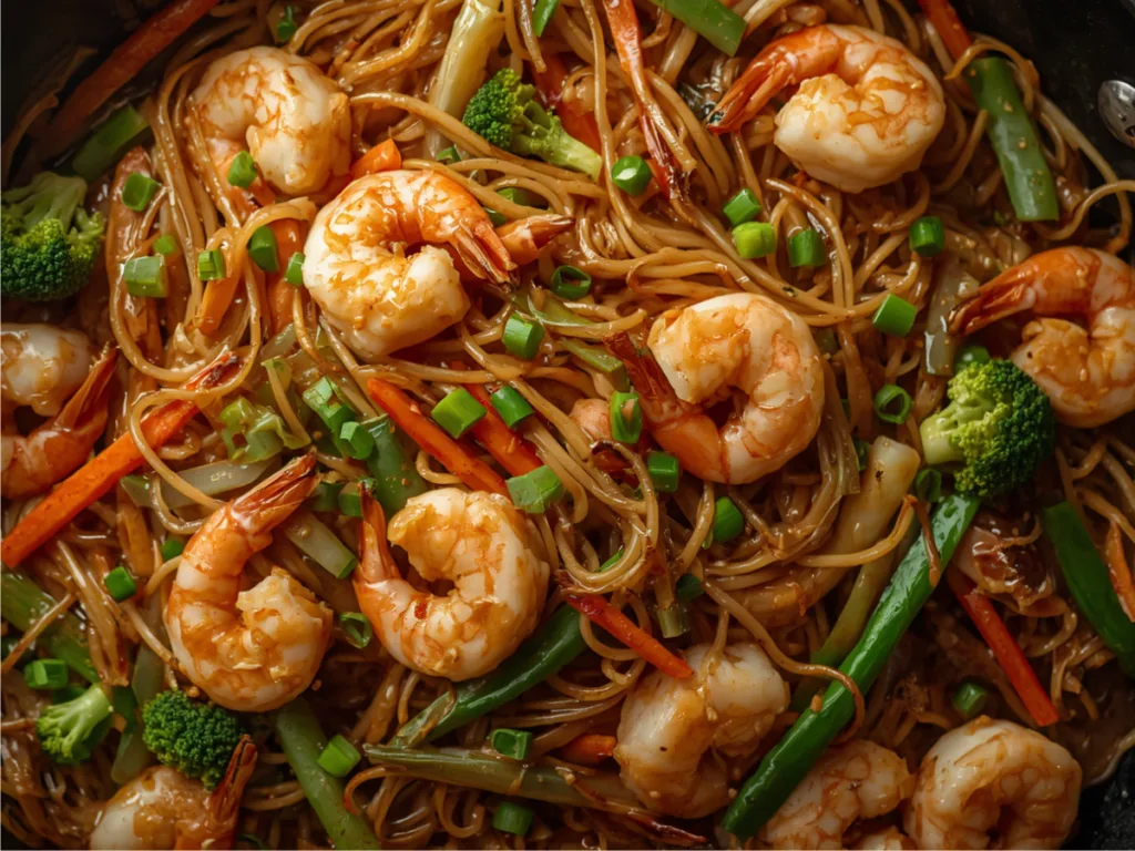 Shrimp Chow Mein 1