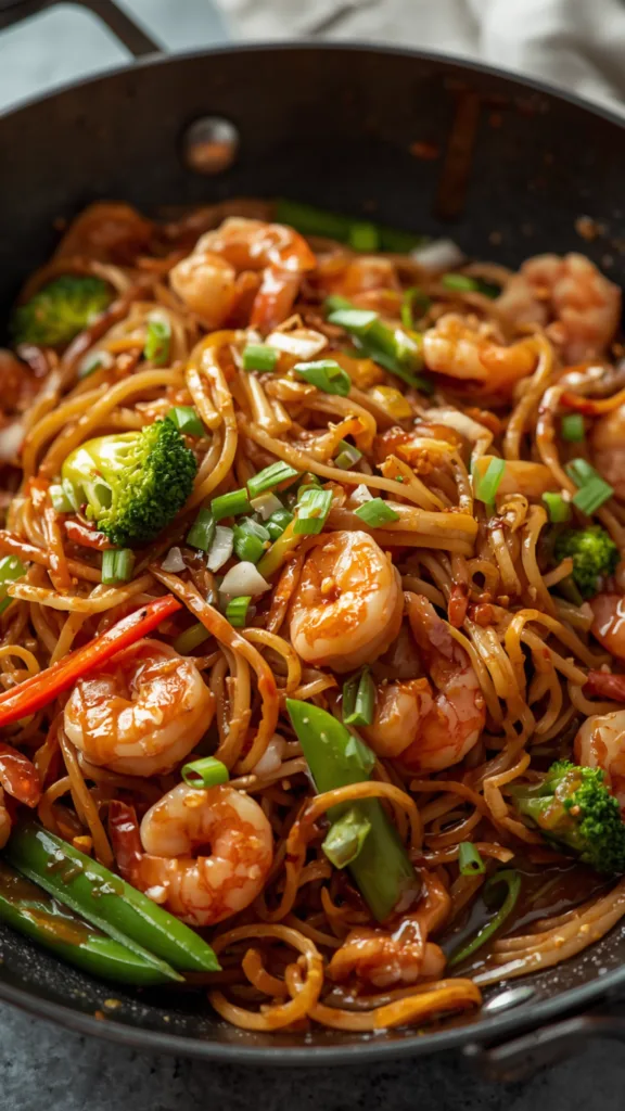 Shrimp Chow Mein 2