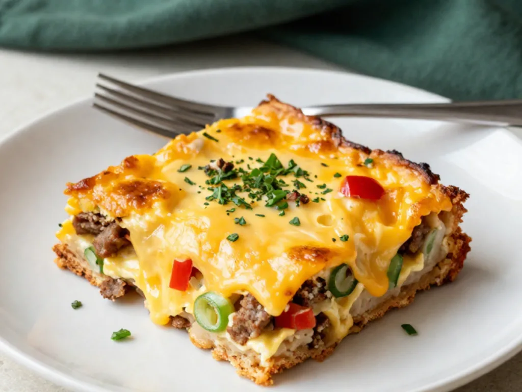 Homemade Make-Ahead Crescent Roll Breakfast Casserole 2