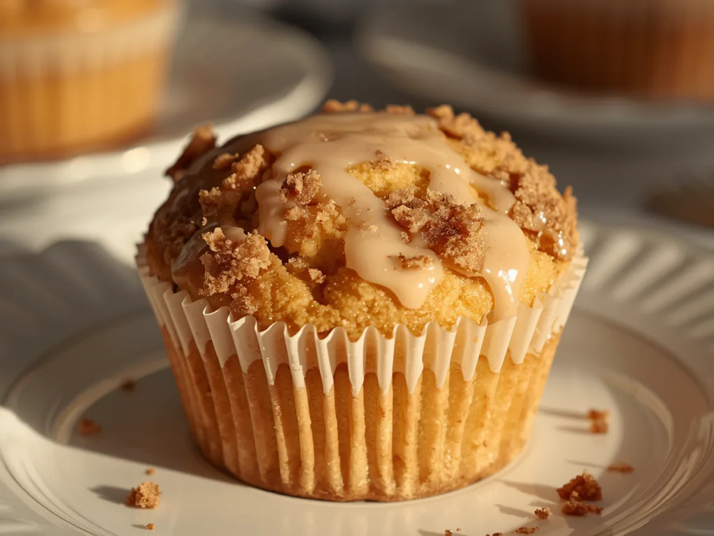 Bakery Style Coffee Cake Muffins.