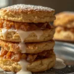 Golden Apple Pie Biscuit Sandwiches