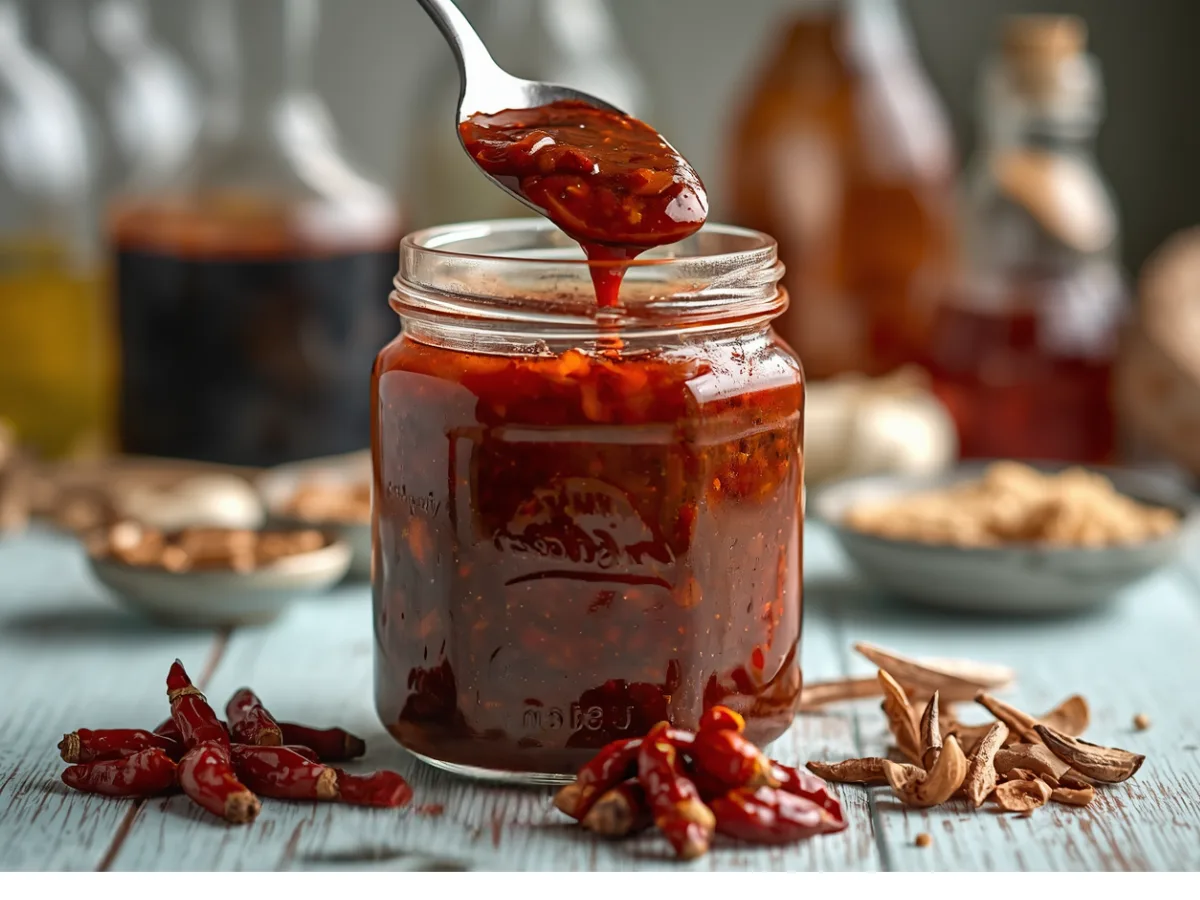 Glistening sticky chicken wings coated in Louisiana Lickers Sauce