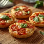 Toasted English Muffin Pizza