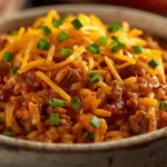 Amish Hamburger Casserole serving