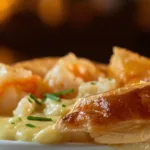 Savory Cajun Shrimp Pie dinner