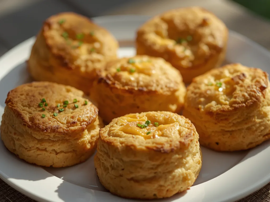 A breakfast sandwich made with a high protein breakfast biscuit, egg, and avocado.