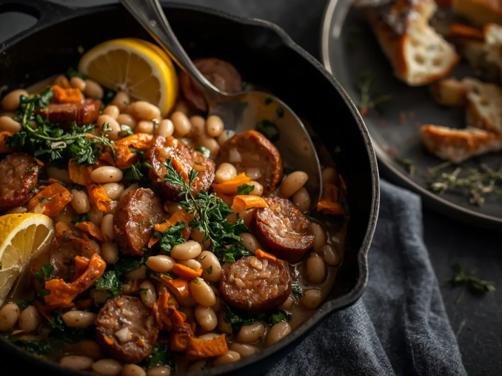 Sausage and White Beans