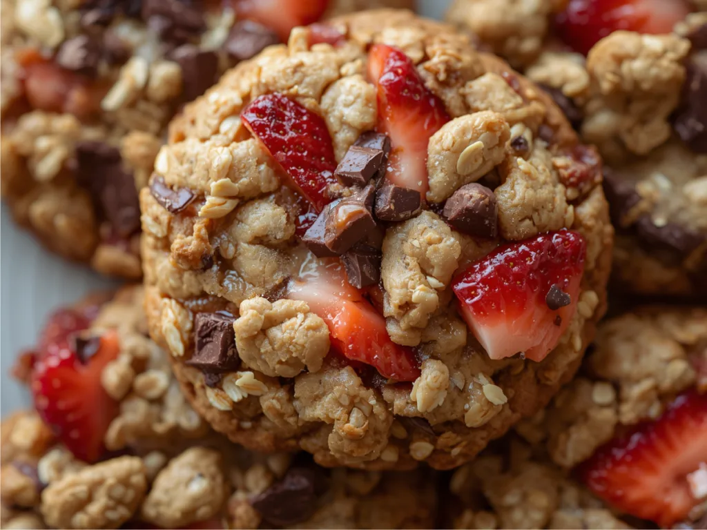 Easy Strawberry Shortcake Cookies