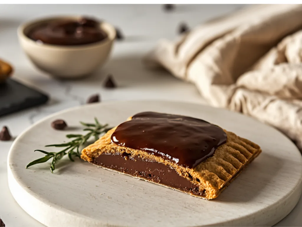 Homemade chocolate toaster pastries