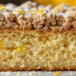 Lemon Coffee Cake Streusel.