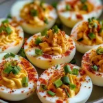 Spicy Chili Garlic Deviled Eggs That Taste Absolutely Incredible