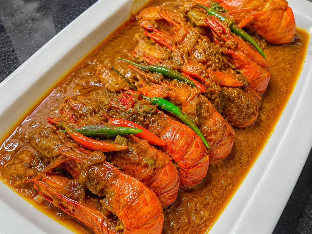 Spicy Lobster Curry Masala
