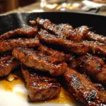 Grill Pan Honey Glazed Steak Strips for Busy Nights 2