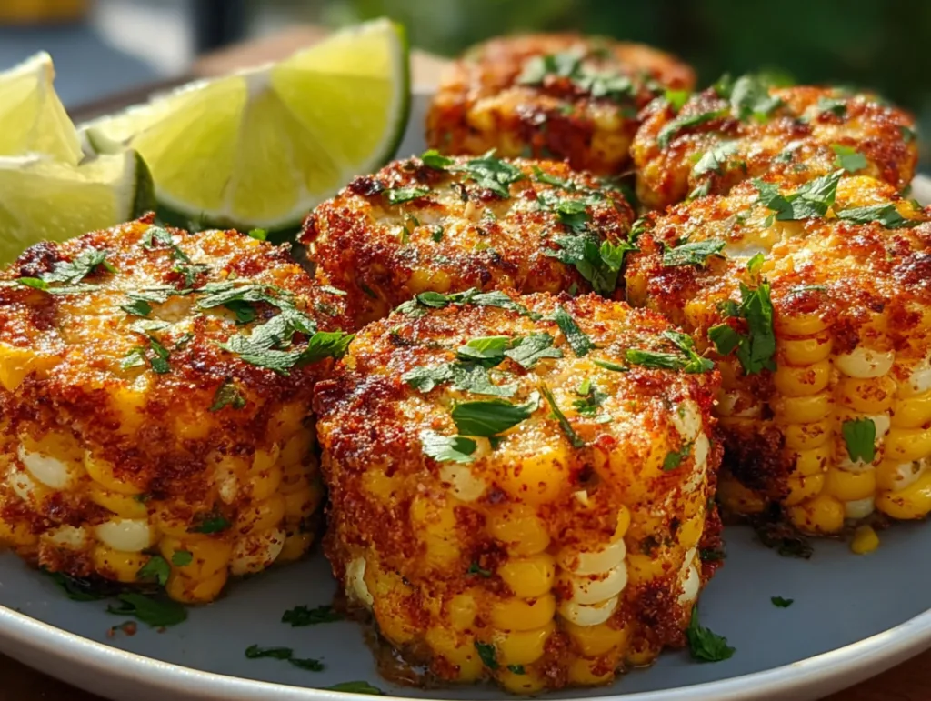 Spicy Mexican Street Corn Bites for Family Comfort