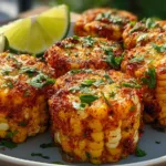 Spicy Mexican Street Corn Bites for Family Comfort