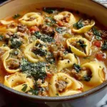 Sausage Tortellini Soup | Easy One-Pot Dinner Recipe 2
