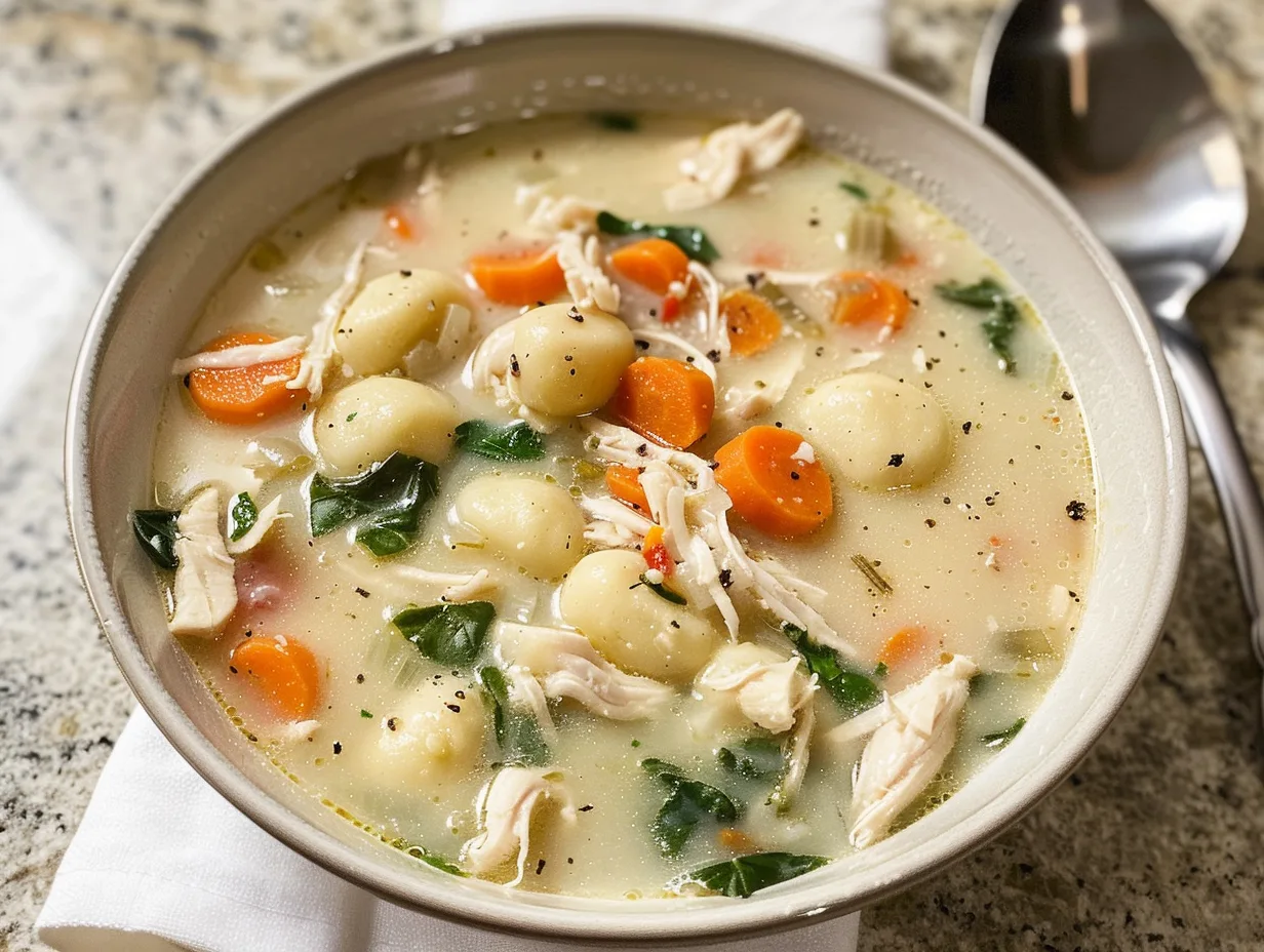 Crockpot Chicken Gnocchi Soup Recipe