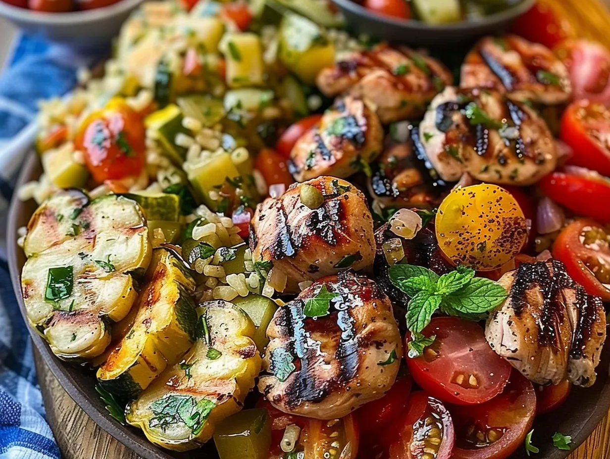 Mediterranean Diet Healthy Dinners with Chicken