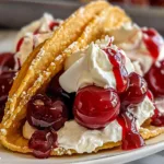 Cherry Cheesecake Tacos Recipe for a Sweet Twist
