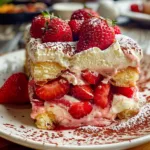 Strawberry Tiramisu Recipe Without Alcohol or Pork