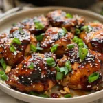 Asian Chicken Thighs with Honey-Soy Marinade
