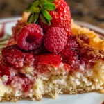 Strawberry Dump Cake with Fresh Berries