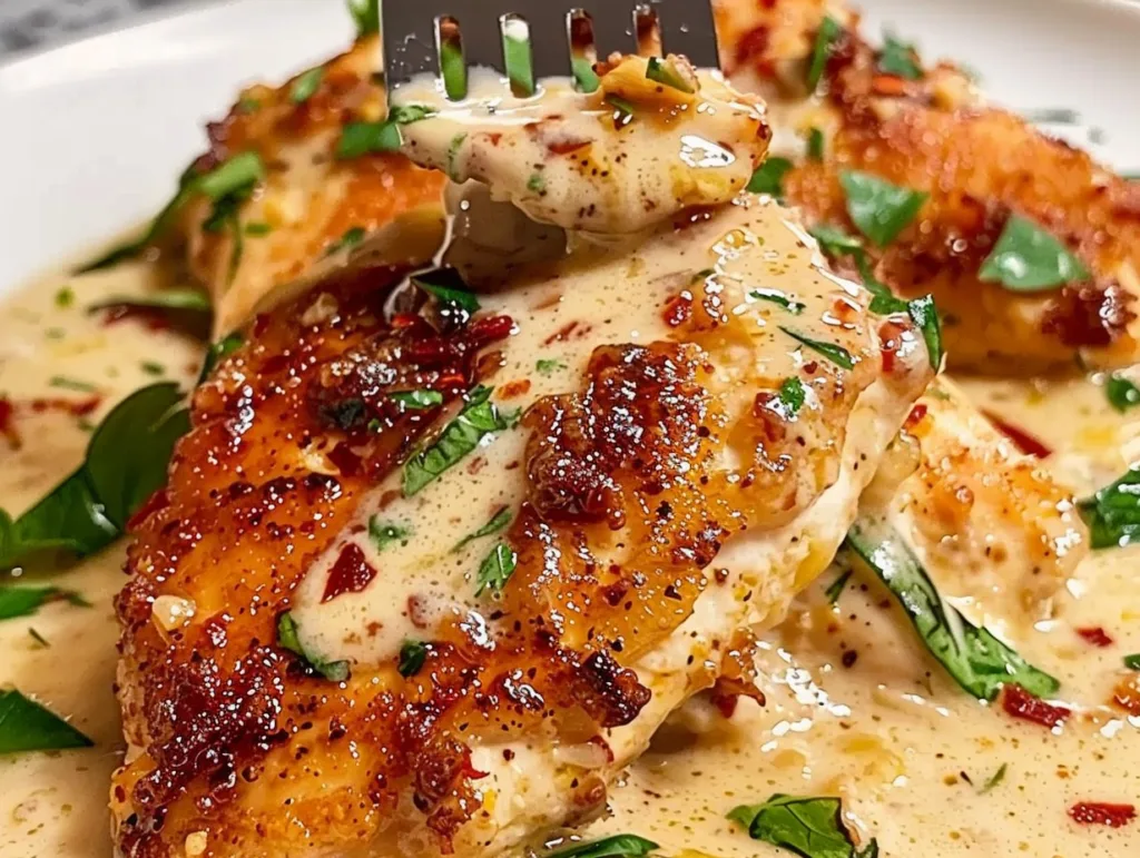 Creamy Garlic Marry Me Chicken Recipe